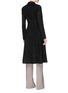 Back View - Click To Enlarge - THEORY - 'A Line' wool-cashmere melton coat