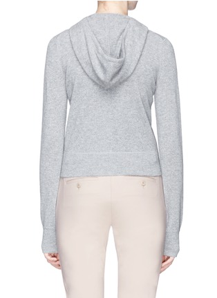 Back View - Click To Enlarge - THEORY - 'Perfect' cashmere zip hoodie