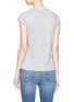 Back View - Click To Enlarge - THEORY - 'Ginala Cash' sleeveless T-shirt