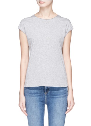 Main View - Click To Enlarge - THEORY - 'Ginala Cash' sleeveless T-shirt