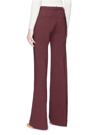 Back View - Click To Enlarge - THEORY - 'Demitria 2' virgin wool wide leg suiting pants