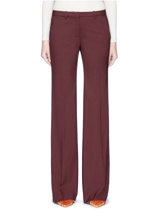 Main View - Click To Enlarge - THEORY - 'Demitria 2' virgin wool wide leg suiting pants