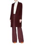 Figure View - Click To Enlarge - THEORY - 'Demitria 2' virgin wool wide leg suiting pants