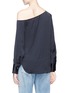 Back View - Click To Enlarge - THEORY - 'Ulrika 2' one-shoulder satin blouse