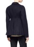 Figure View - Click To Enlarge - THEORY - Pleated back double faced wool-cashmere melton jacket