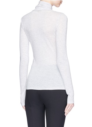 Back View - Click To Enlarge - THEORY - Modal-blend jersey turtleneck top