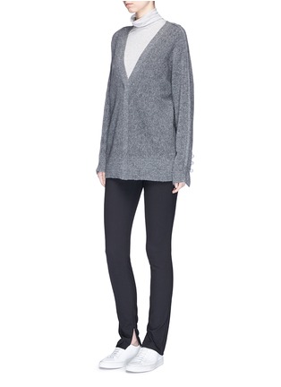 Figure View - Click To Enlarge - THEORY - Modal-blend jersey turtleneck top