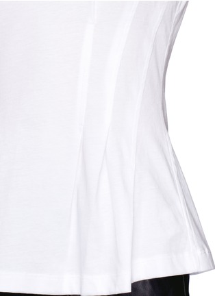 Detail View - Click To Enlarge - THEORY - 'Corset' princess seam T-shirt