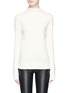 Main View - Click To Enlarge - THEORY - 'Ginala Cash' roll stitch back turtleneck T-shirt