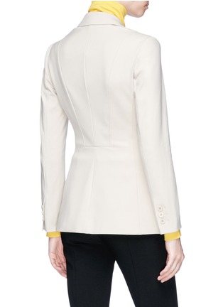 Back View - Click To Enlarge - THEORY - 'Riding' stretch cotton suiting blazer