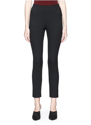 Main View - Click To Enlarge - THEORY - 'Navalane' cropped suiting leggings