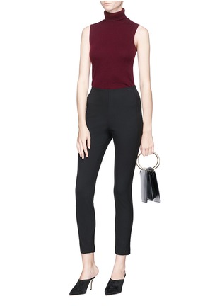 Figure View - Click To Enlarge - THEORY - 'Navalane' cropped suiting leggings