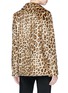 Back View - Click To Enlarge - THEORY - 'Clairene' leopard print faux fur jacket