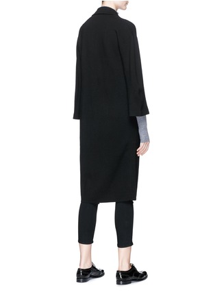 Back View - Click To Enlarge - THEORY - 'Melisandre B' wool blend knit coat
