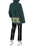 Figure View - Click To Enlarge - FENTY PUMA BY RIHANNA - Lace-up back oversized hoodie