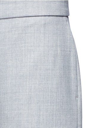 Detail View - Click To Enlarge - VICTORIA, VICTORIA BECKHAM - Colourblock high waist suiting culottes