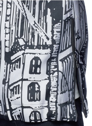 Detail View - Click To Enlarge - VICTORIA, VICTORIA BECKHAM - Cityscape jacquard jacket