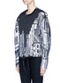 Front View - Click To Enlarge - VICTORIA, VICTORIA BECKHAM - Cityscape jacquard jacket
