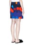 Back View - Click To Enlarge - VICTORIA, VICTORIA BECKHAM - Dot print jersey skirt