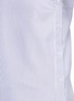 Detail View - Click To Enlarge - VICTORIA, VICTORIA BECKHAM - One-shoulder stripe poplin shirt
