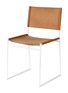 Main View - Click To Enlarge - REDDIE - Willy sling dining chair – Brown