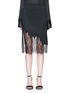 Main View - Click To Enlarge - ALICE & OLIVIA - 'Evana' floral lace panel skirt