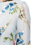 Detail View - Click To Enlarge - ALICE & OLIVIA - 'Amos' floral paisley burnout appliqué tunic shirt