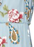 Detail View - Click To Enlarge - ALICE & OLIVIA - 'Lessie' scarf ruffle floral fil coupé chiffon dress