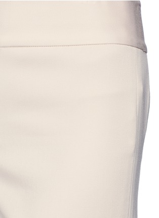 Detail View - Click To Enlarge - ALICE & OLIVIA - 'Cadence' zip cuff wool-blend suiting pants