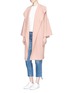 Figure View - Click To Enlarge - ALICE & OLIVIA - 'Hester' wide sleeve boxy knit coat
