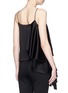 Back View - Click To Enlarge - ALICE & OLIVIA - 'Lelah' drape panel floral lace satin camisole
