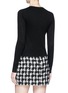 Figure View - Click To Enlarge - ALICE & OLIVIA - 'Emory' lip pocket wool cardigan