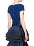 Back View - Click To Enlarge - ALICE & OLIVIA - 'Kelli' sequin embellished cropped top