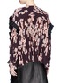 Back View - Click To Enlarge - ISABEL MARANT - 'Willis' scarf collar floral print plissé pleated blouse