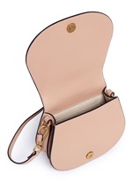 CHLOE Calfskin Suede Small Nile Bracelet Bag Off White 1248905