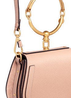 CHLOÉ, 'Nile' small calfskin leather ring bracelet bag, Women