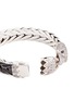 Detail View - Click To Enlarge - JOHN HARDY - Diamond sapphire silver weave effect Eagle bracelet