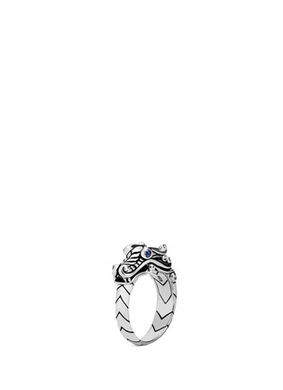 Main View - Click To Enlarge - JOHN HARDY - Sapphire silver Naga ring