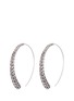 Main View - Click To Enlarge - JOHN HARDY - Silver chain effect hoop earrings