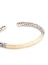 Detail View - Click To Enlarge - JOHN HARDY - 18k yellow gold silver hammered chain effect cuff