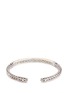 Figure View - Click To Enlarge - JOHN HARDY - 18k yellow gold silver hammered chain effect cuff