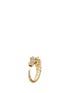 Main View - Click To Enlarge - JOHN HARDY - Diamond sapphire 18k yellow gold Naga open ring