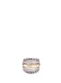 Main View - Click To Enlarge - JOHN HARDY - Diamond 18k yellow gold silver five row ring
