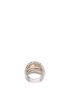 Figure View - Click To Enlarge - JOHN HARDY - Diamond 18k yellow gold silver five row ring