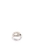 Figure View - Click To Enlarge - JOHN HARDY - 18k yellow gold silver bamboo hoop ring