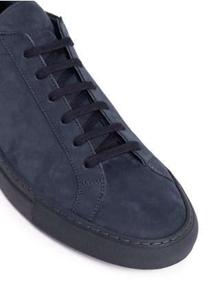 Detail View - Click To Enlarge - COMMON PROJECTS - 'Original Achilles' leather sneakers