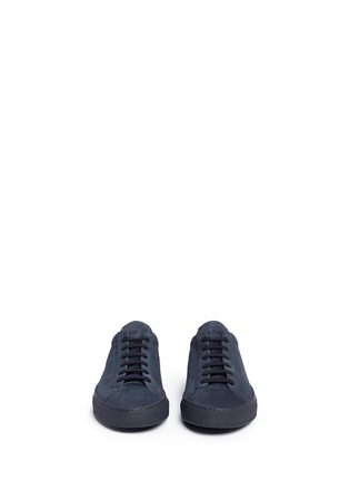 Front View - Click To Enlarge - COMMON PROJECTS - 'Original Achilles' leather sneakers