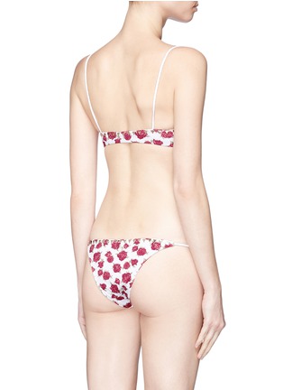 Back View - Click To Enlarge - SAME SWIM - 'The Siren' floral print bikini top