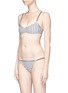 Figure View - Click To Enlarge - SAME SWIM - 'The Siren' stripe bikini top