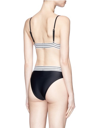 Back View - Click To Enlarge - SAME SWIM - 'The Kitten Triangle' bikini top